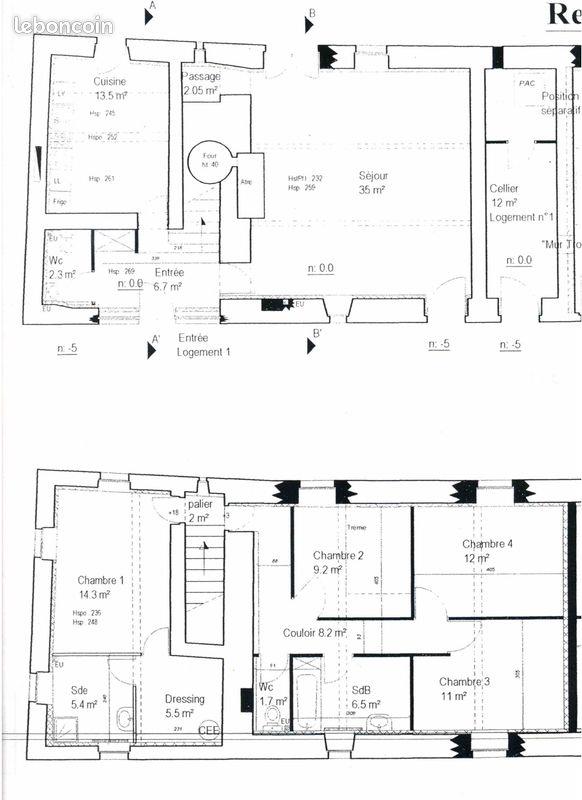 Maison à louer, 135m², Maizet