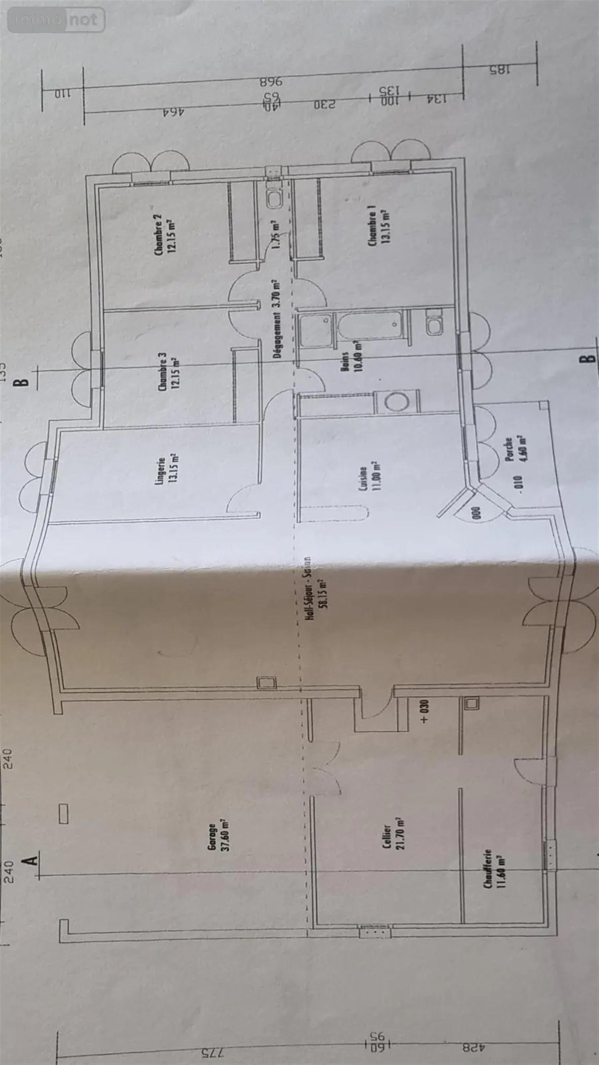 Maison à vendre, 135m², Jonzac