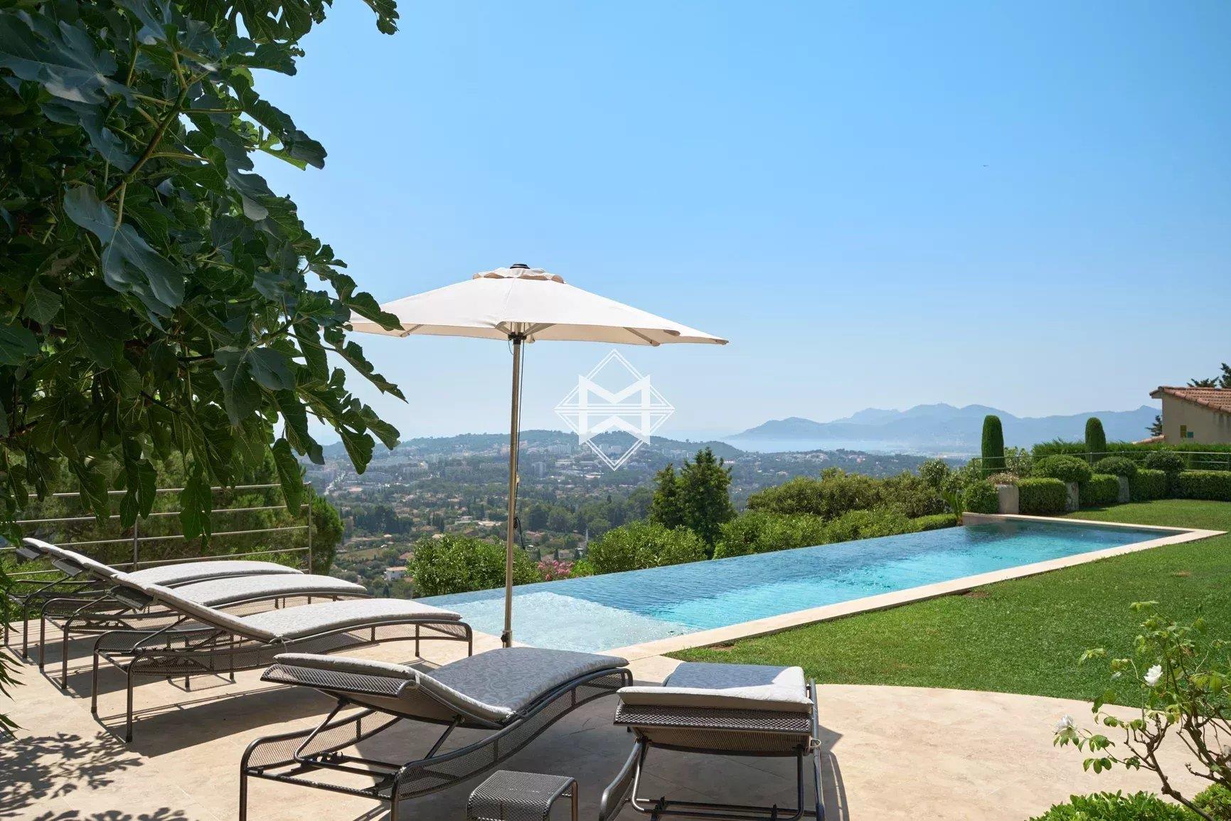 Modern Mas with panoramic view - Within walking distance from the village