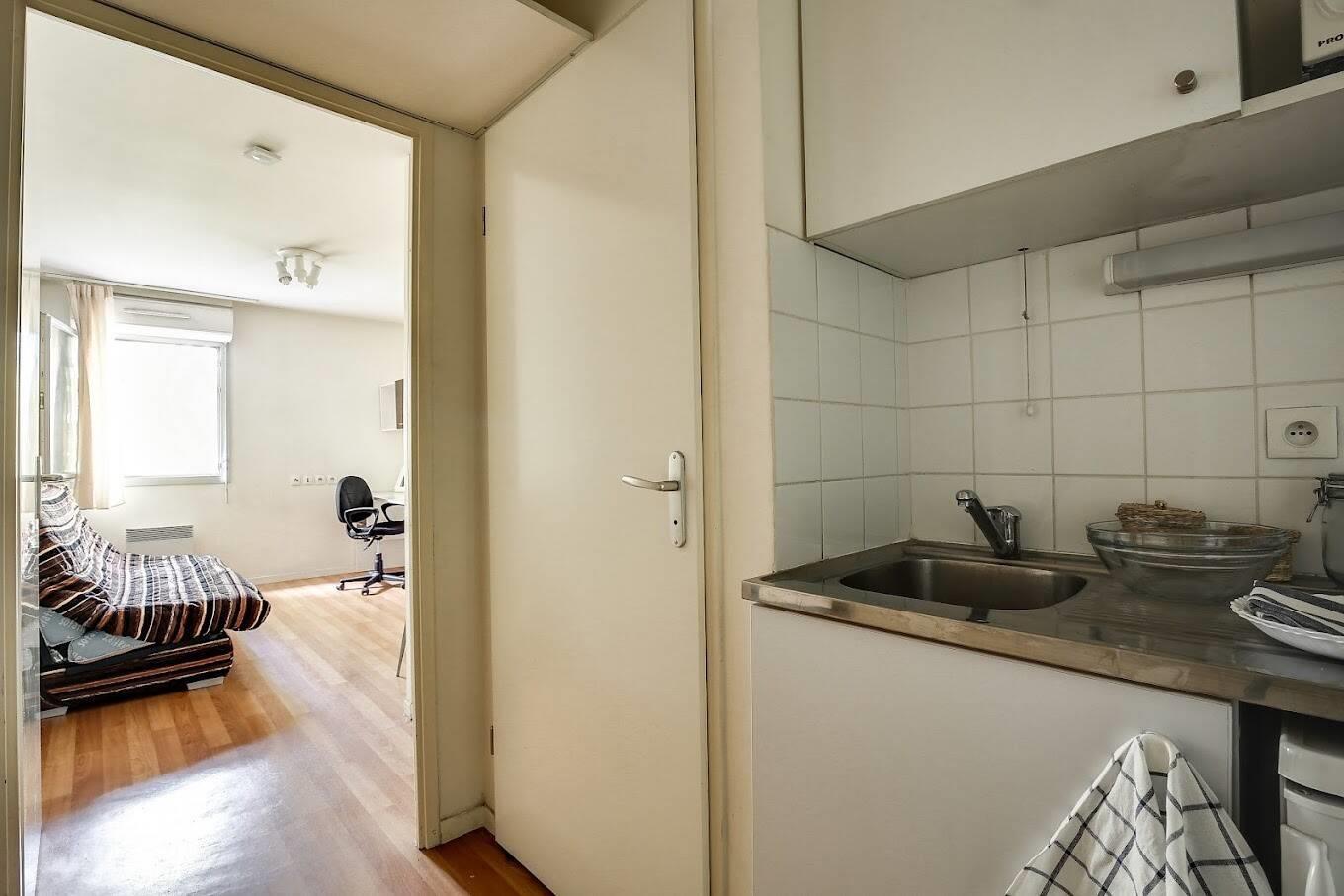 Appartement à vendre, 17m², Paris 18ème