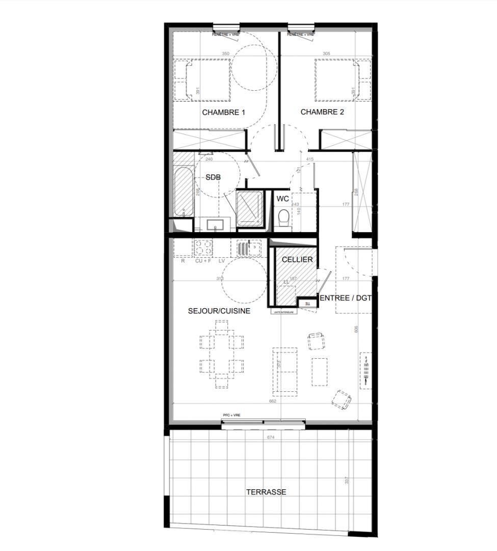 Appartement à vendre, 81m², Baillargues