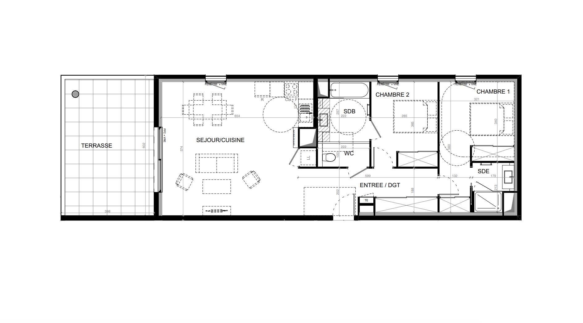 Appartement à vendre, 81m², Baillargues