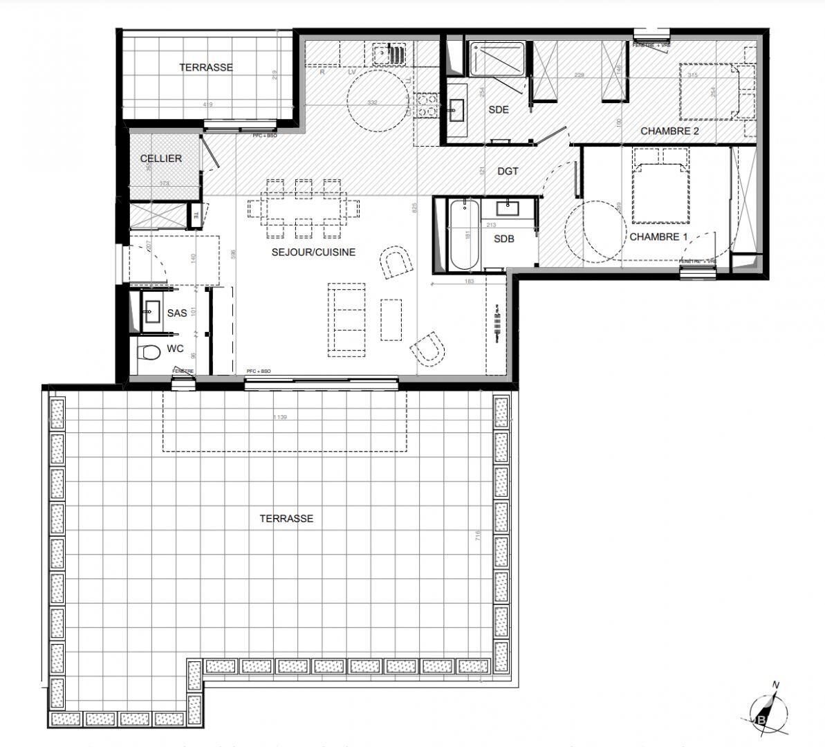 Appartement à vendre, 96m², Baillargues