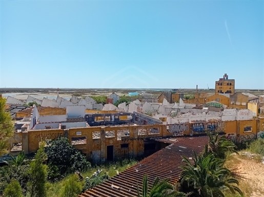 Land with great potential, next to the Ria Formosa, Faro. Algarve