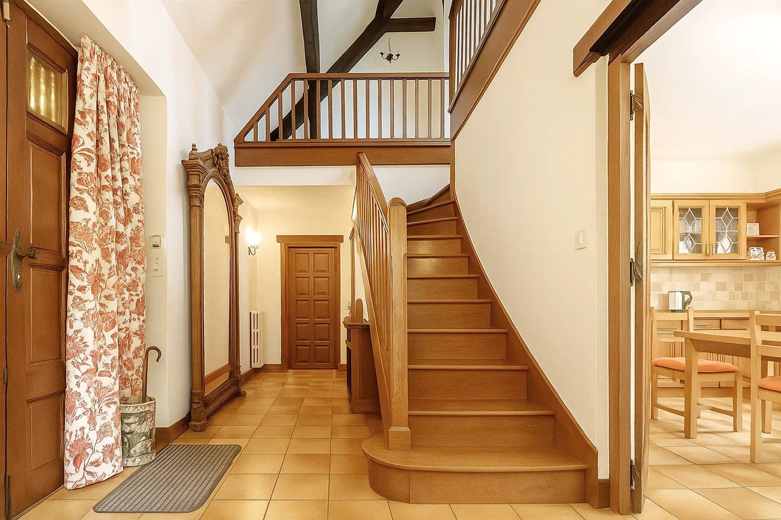 Charming property with independent guesthouse, heated swimming pool, and wooded park