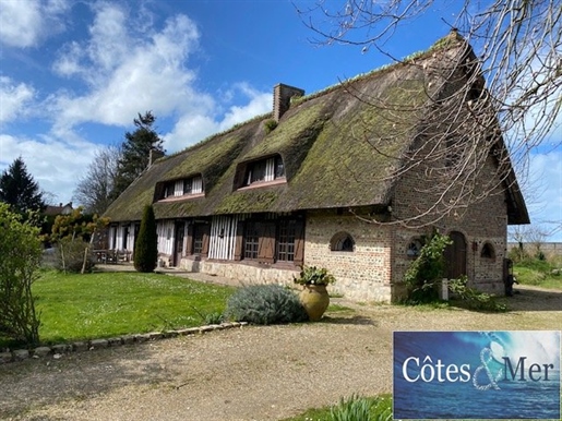 Thatched cottage - 8 rooms - 250 m² of living space - 4,463 m² of land - garage - Outbuilding