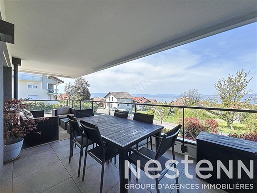 Magnificent T4 apartment in Neuvecelle with a view of the lake