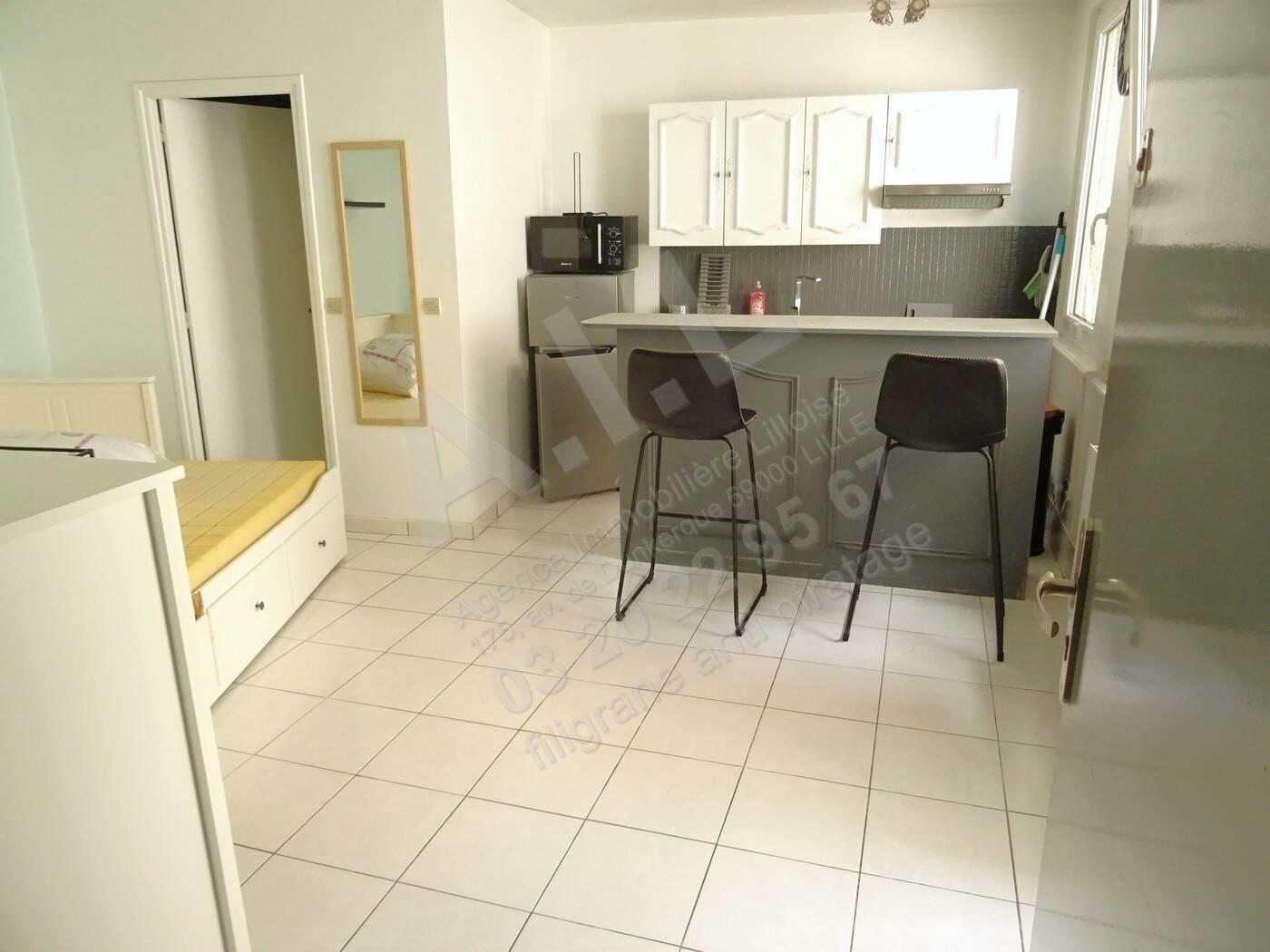 Appartement à louer, 22m², Lille