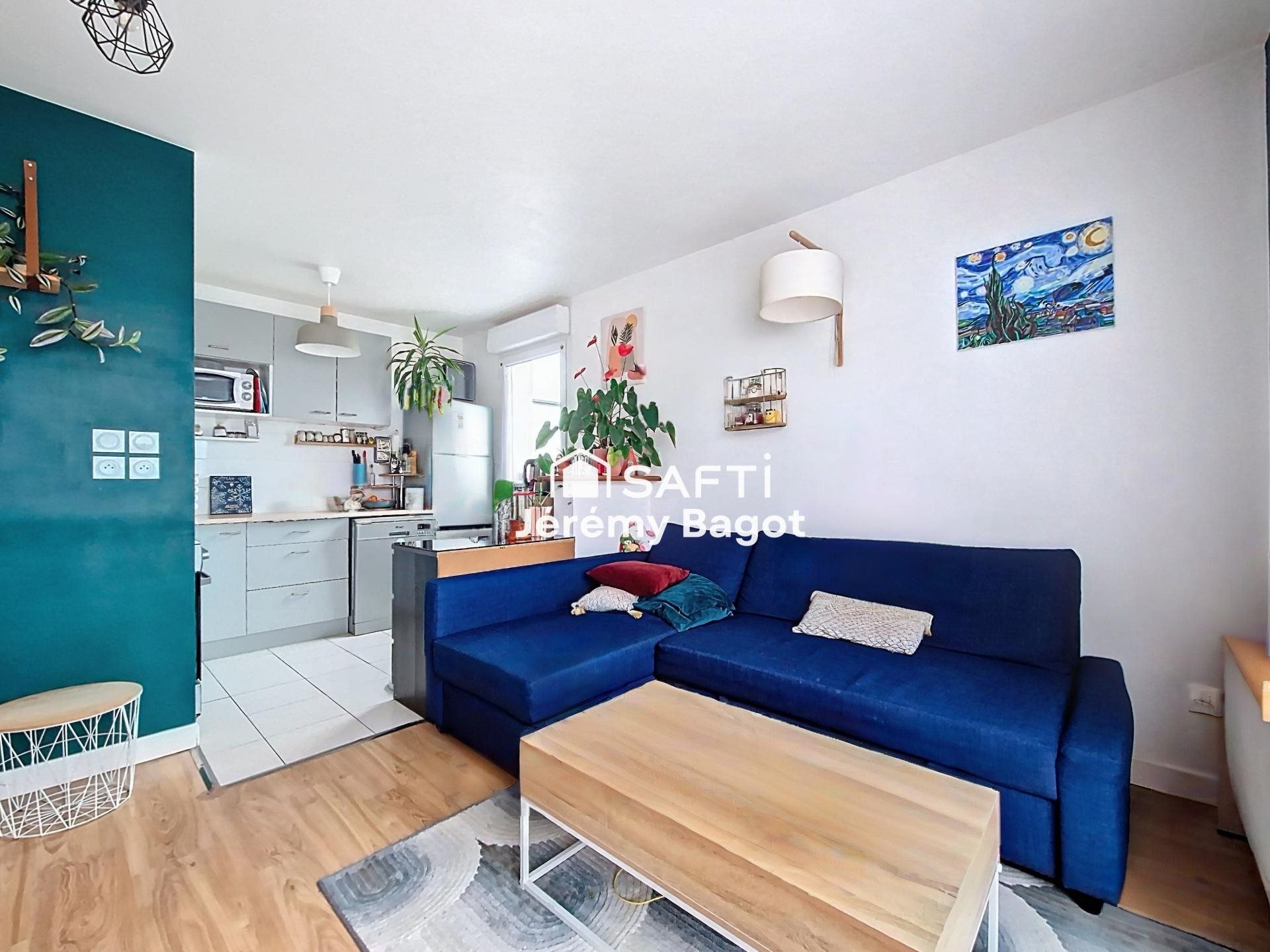 Appartement à vendre, 45m², Tours