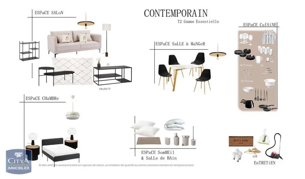 Appartement à louer, 47m², Crozon