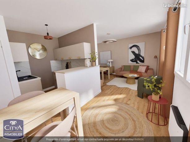 Appartement à vendre, 68m², Le Mans