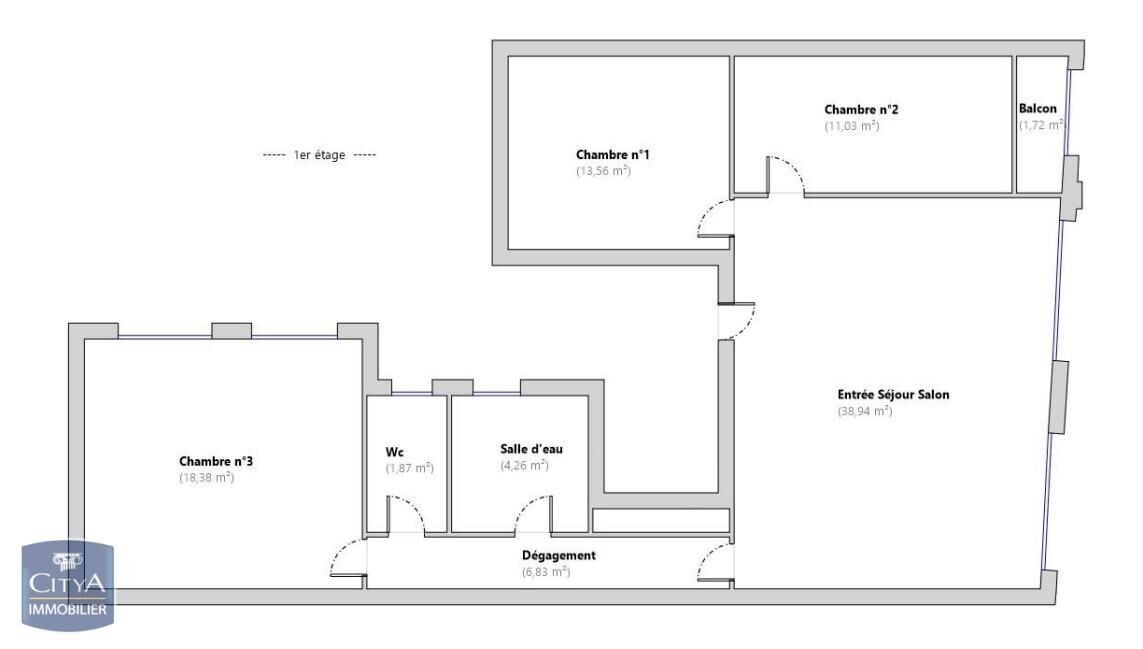 Appartement à vendre, 94m², Toulon