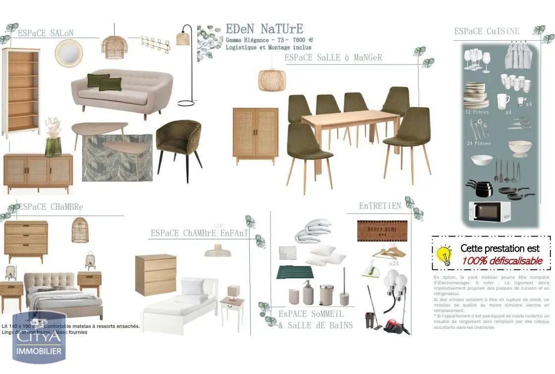 Appartement à louer, 64m², Blain