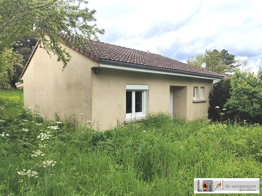 Pavillon de plain-pied avec terrain