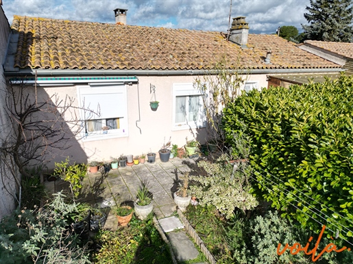 Ref - Jardinvivant - 5 min Carcassonne - Maison 90m² hab + dépendance 40m² - 4 chambres - Jardin