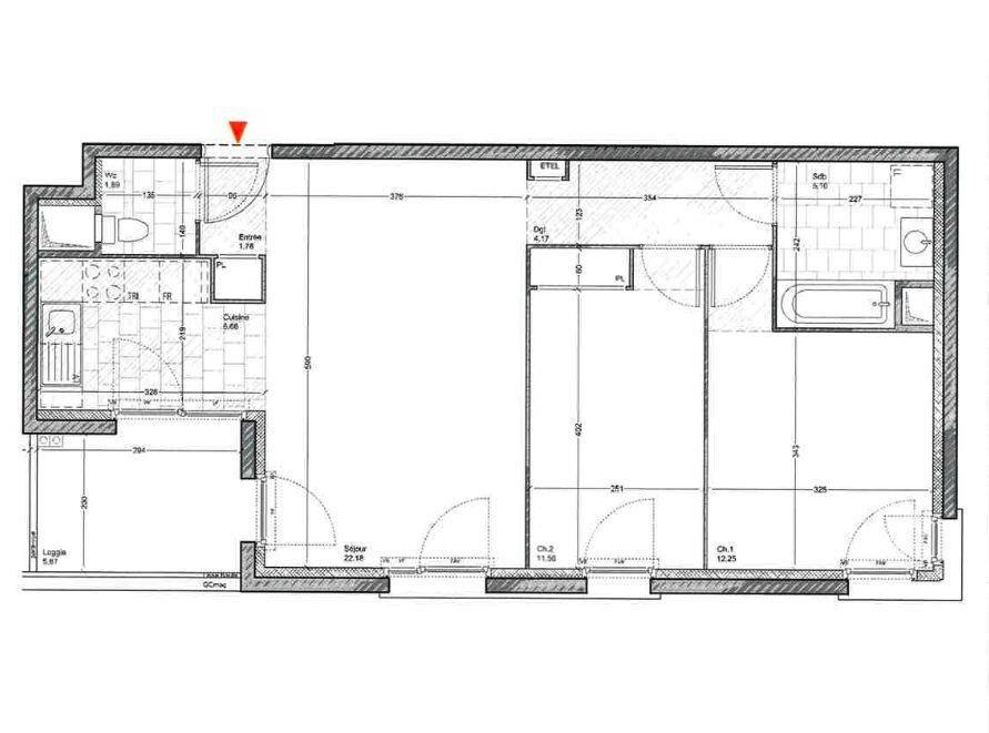 Appartement à louer, 66m², Gif-sur-Yvette