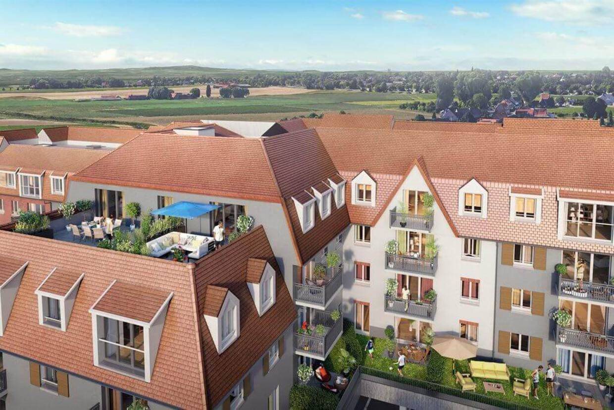 Appartement à louer, 48m², Linselles