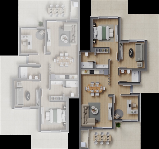 Apartment T1 + 2 Estombar/Lagoa