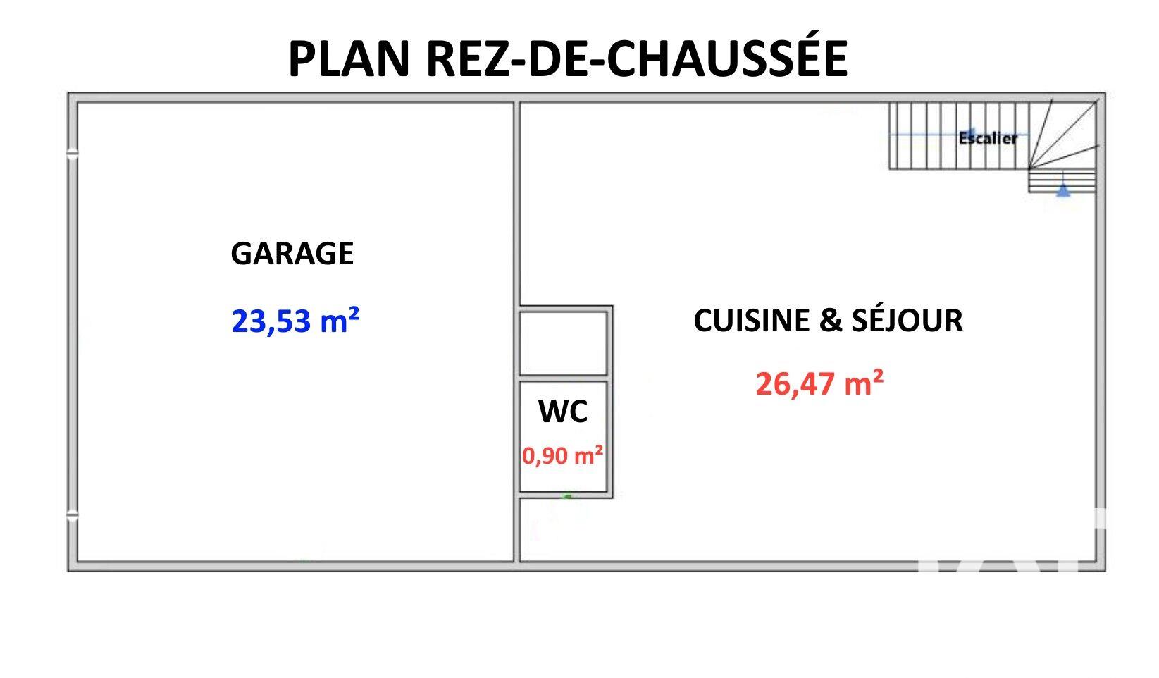 Maison à vendre, 73m², Neuville-de-Poitou