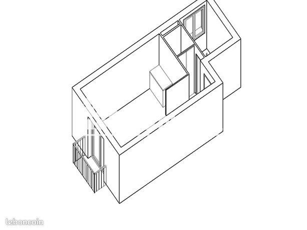 Maison à louer, 26m², Les Mureaux