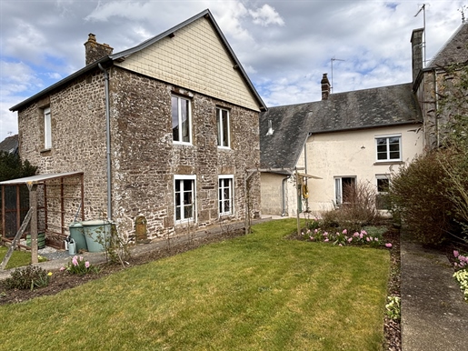 Two houses with garden