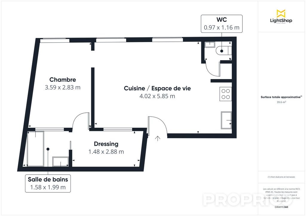 Appartement à vendre, 38m², Paris 11ème