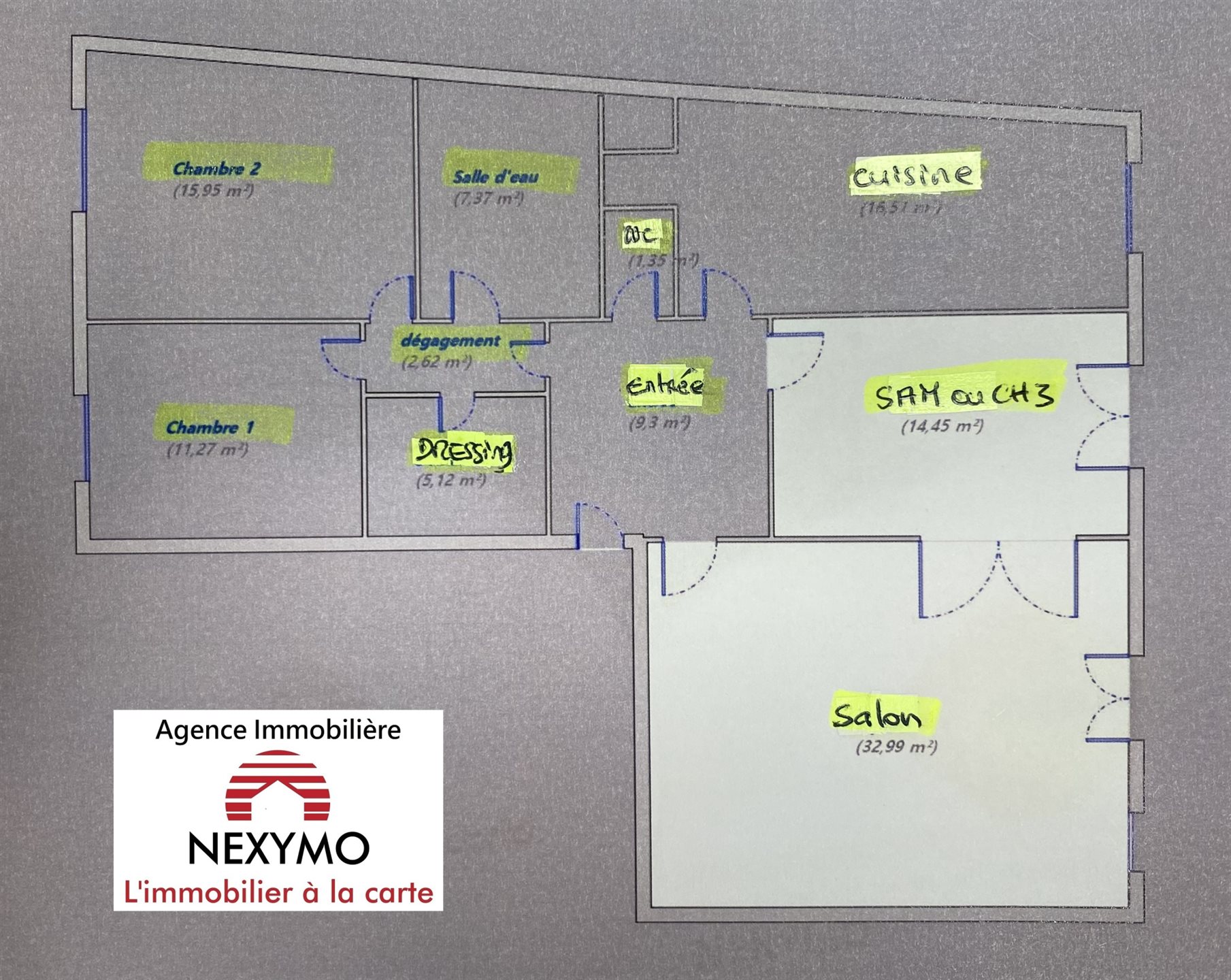 Appartement à vendre, 117m², Le Mans