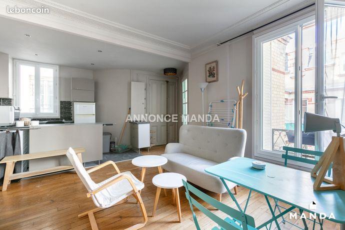 Appartement à louer, 37m², Paris 18ème