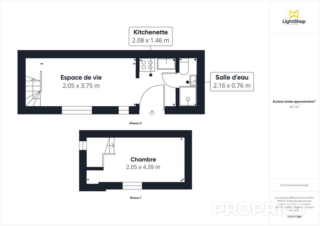 Maison à vendre, 19m², Paris 10ème