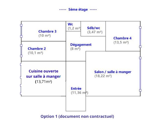 Appartement à vendre, 89m², Paris 5ème