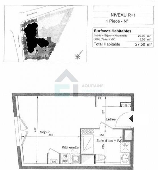 Appartement à vendre, 27m², Nantes