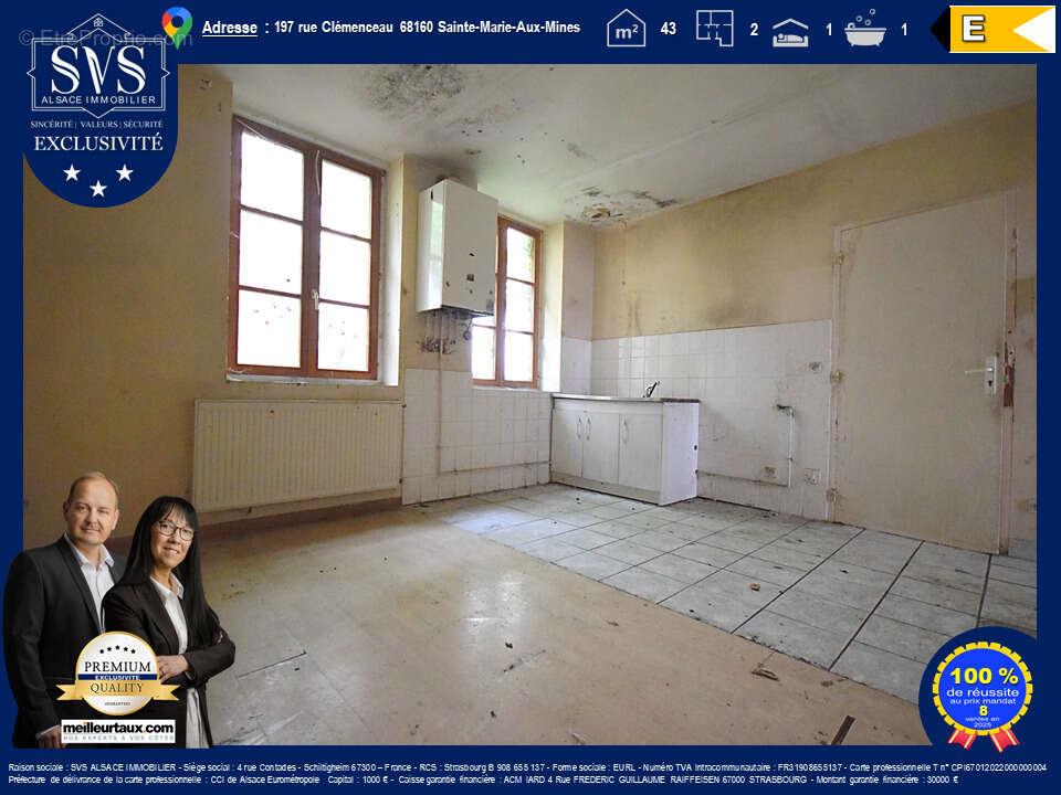 Appartement à vendre, 63m², Sainte-Marie-aux-Mines