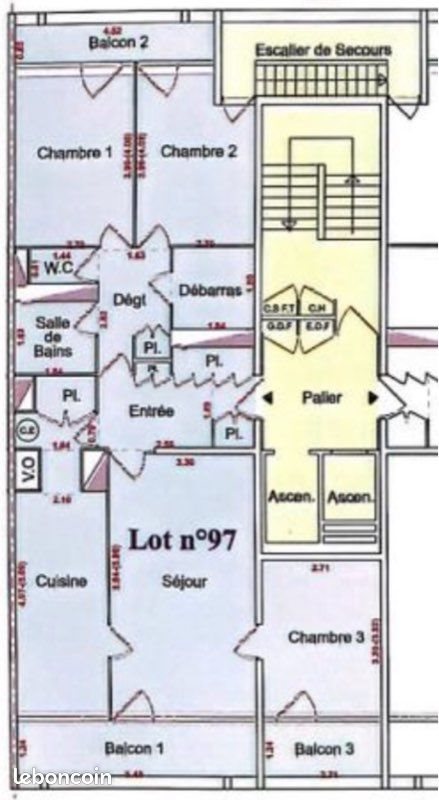 Appartement à vendre, 82m², Lyon 9ème