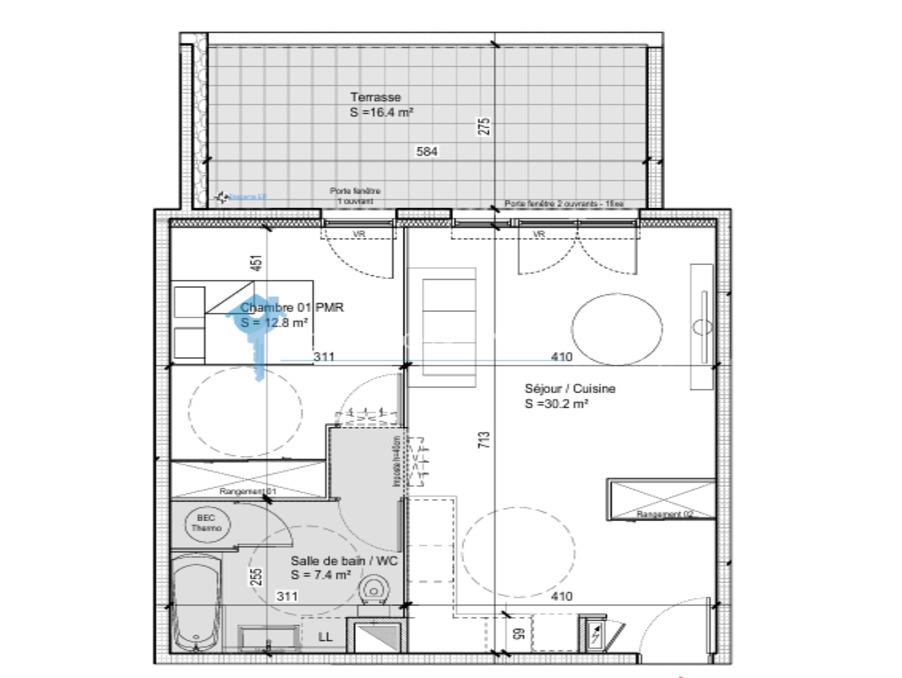 Appartement à vendre, 50m², Nîmes