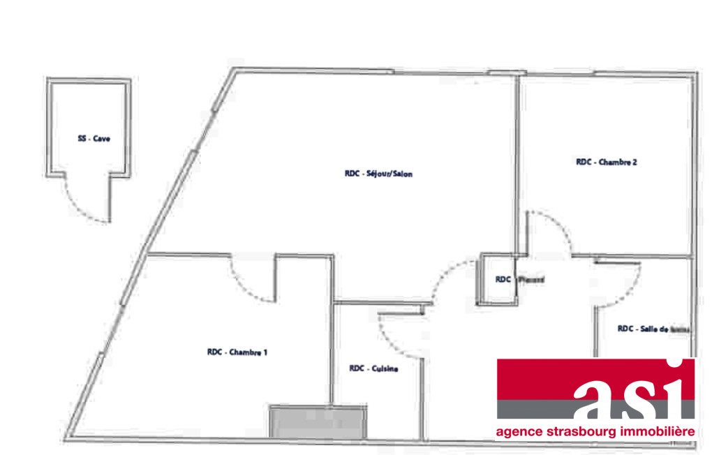 Appartement à louer, 57m², Strasbourg