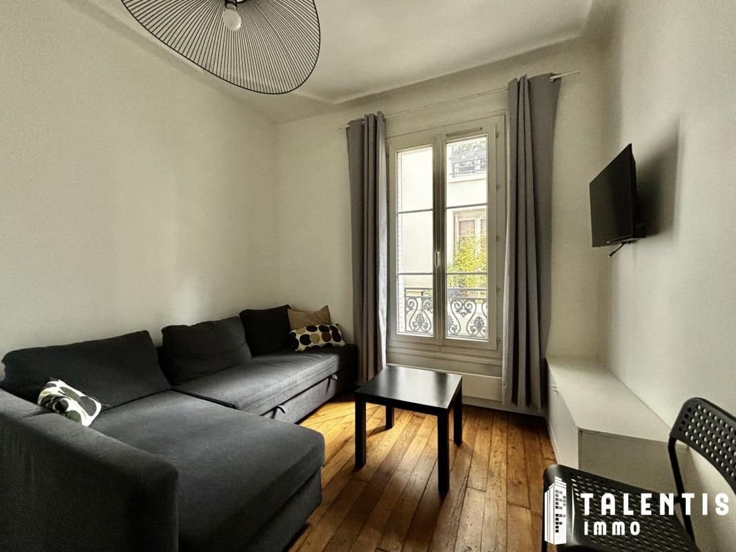 Appartement à louer, 17m², Paris 18ème