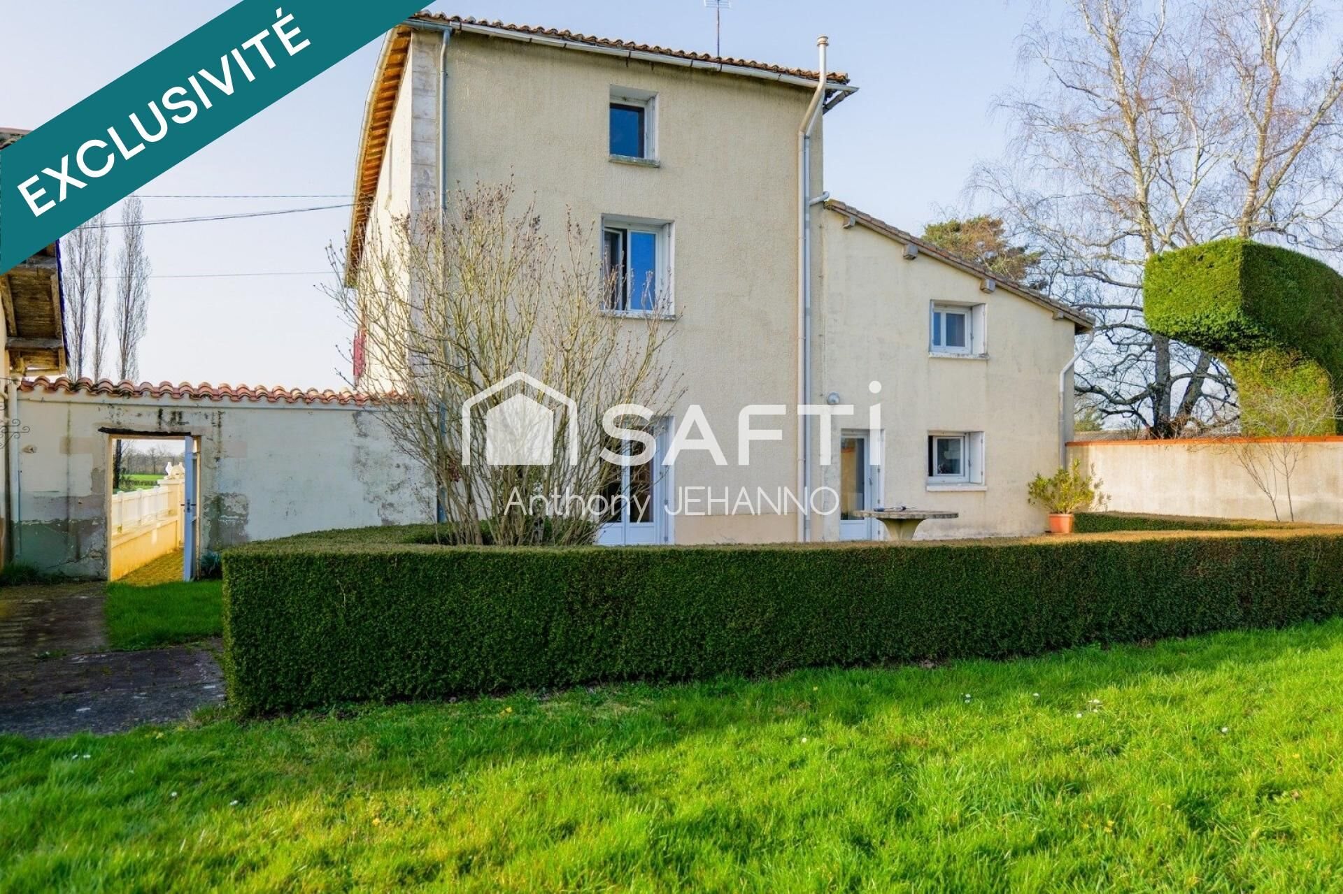 Maison à vendre, 160m², Exireuil