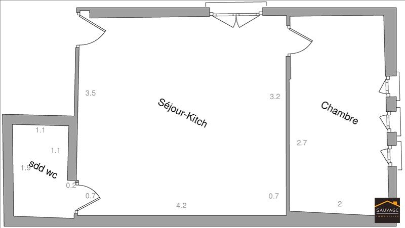 Appartement à louer, 27m², Rouen