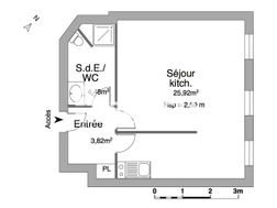 Appartement à louer, 34m², Charleville-Mézières