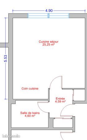 Appartement à louer, 34m², Besançon