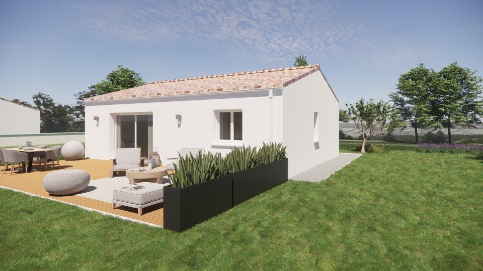 Maison à vendre, 70m², Touvre