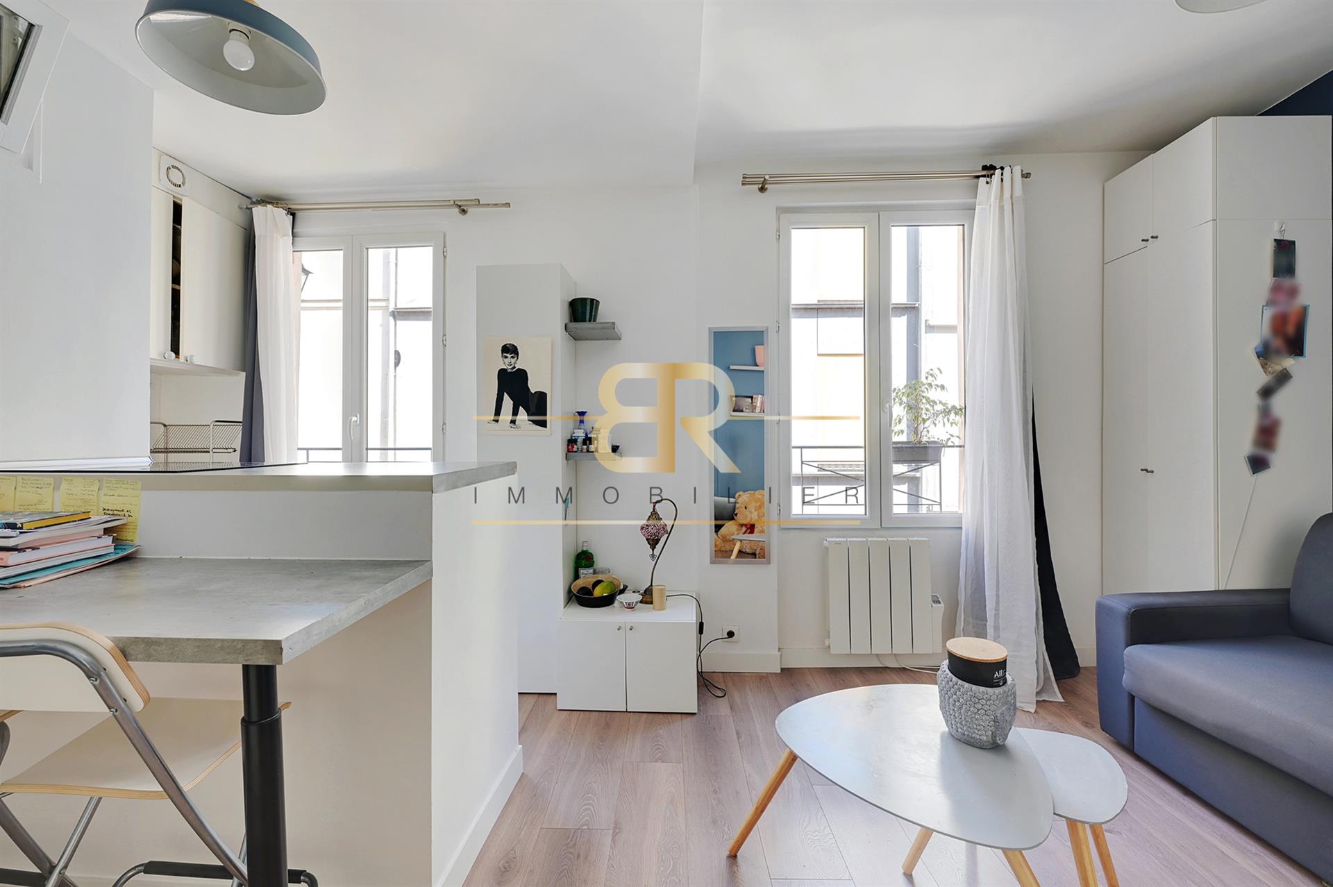 Appartement à vendre, 19m², Paris 10ème