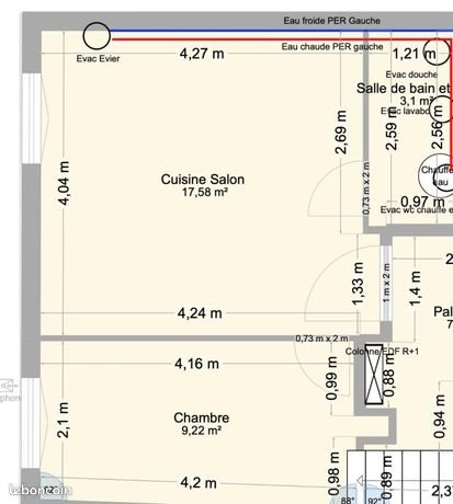 Appartement à vendre, 29m², Lagnieu