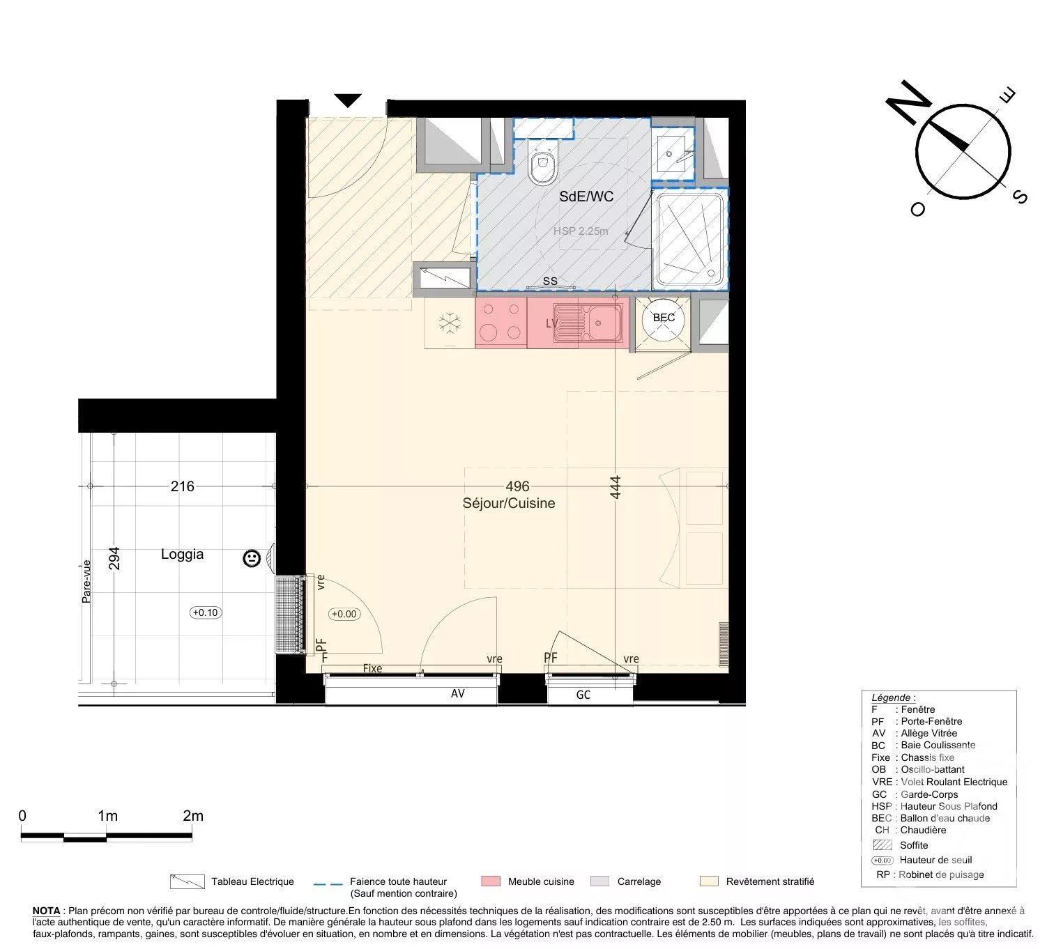 Appartement à vendre, 30m², Nantes