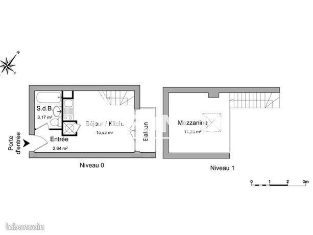 Maison à louer, 27m², Bordeaux