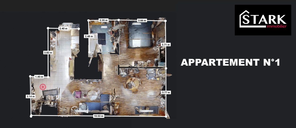 Appartement à vendre, 55m², Lure