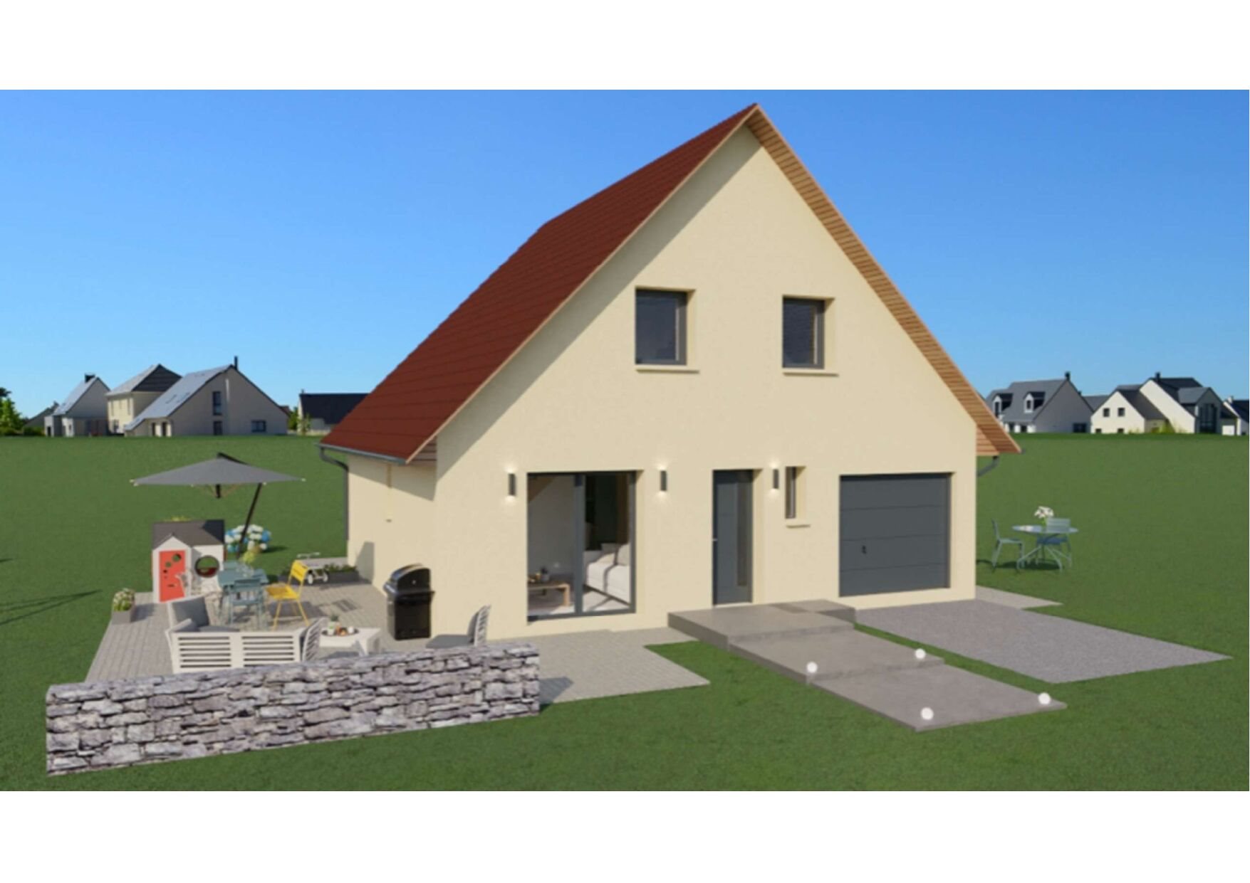 Maison à louer, 81m², Epenoy