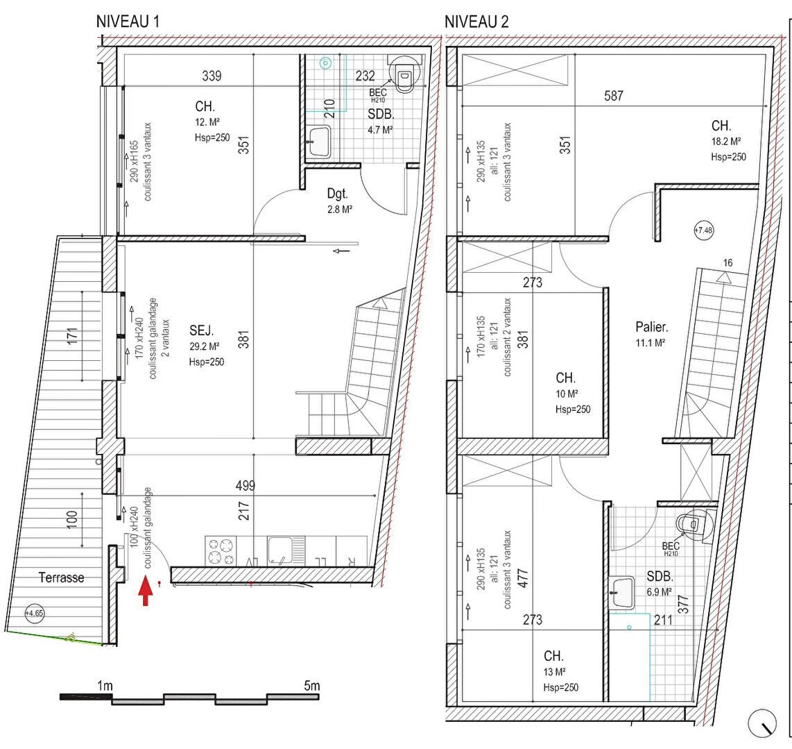 Appartement à vendre, 108m², Lille