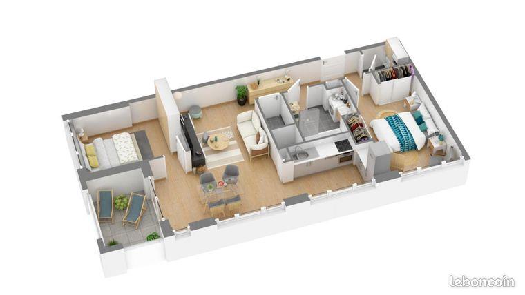 Appartement à louer, 84m², Toulouse