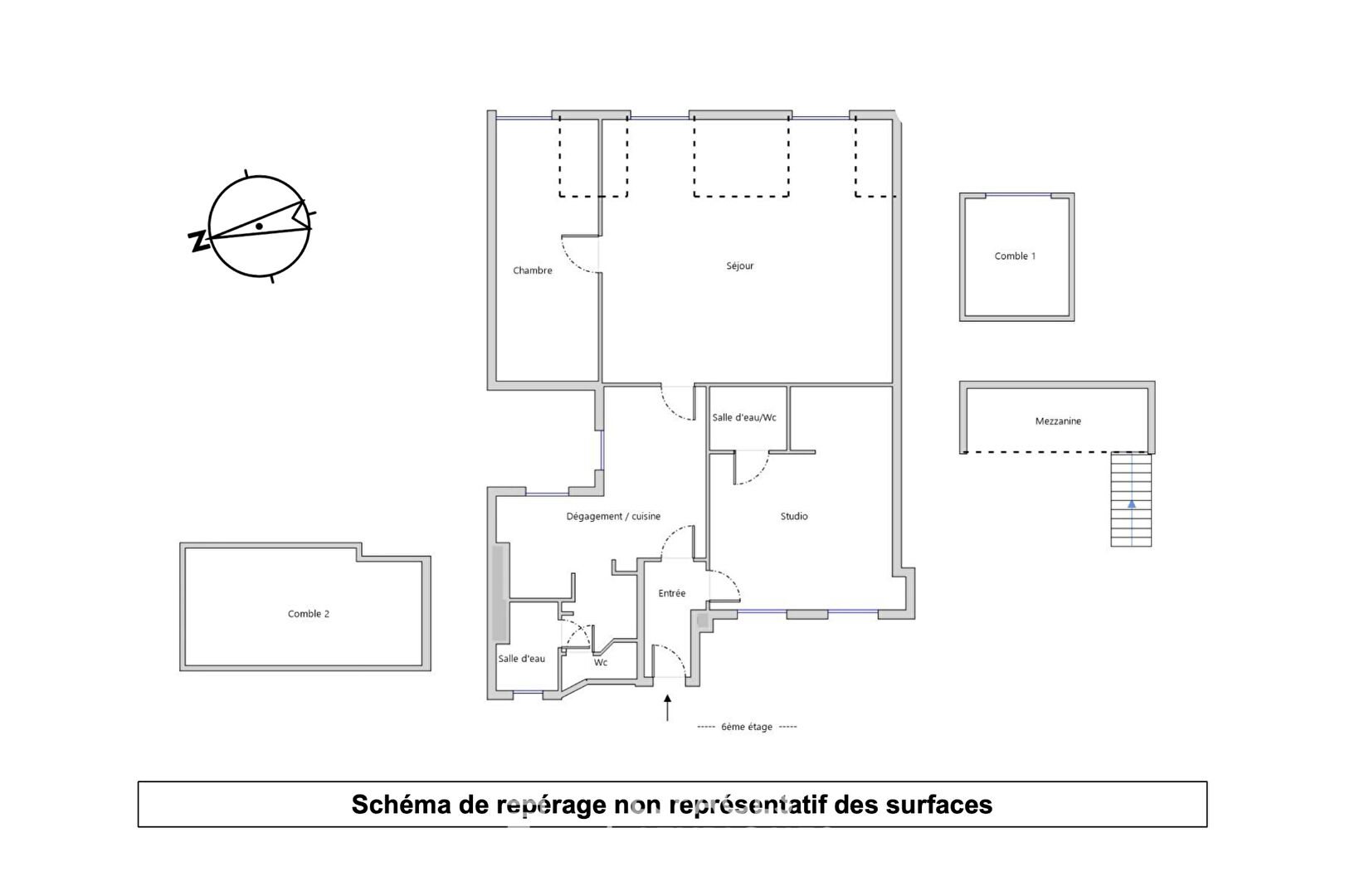 Appartement à vendre, 65m², Paris 9ème